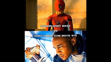 Spider-Man (MCU) vs A-Train (S4) #shorts #fyp #edit