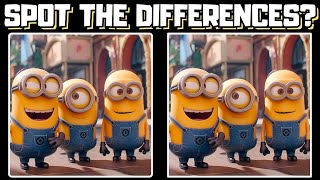 Minions GAME - Spot The Difference QUIZ - Only True Fans Can FIND ALL