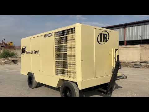 Аренда Компрессора дизельного передвижного INGERSOLL RAND XHP 1070WCAT 25 бар, 30 м3/мин, видео 1