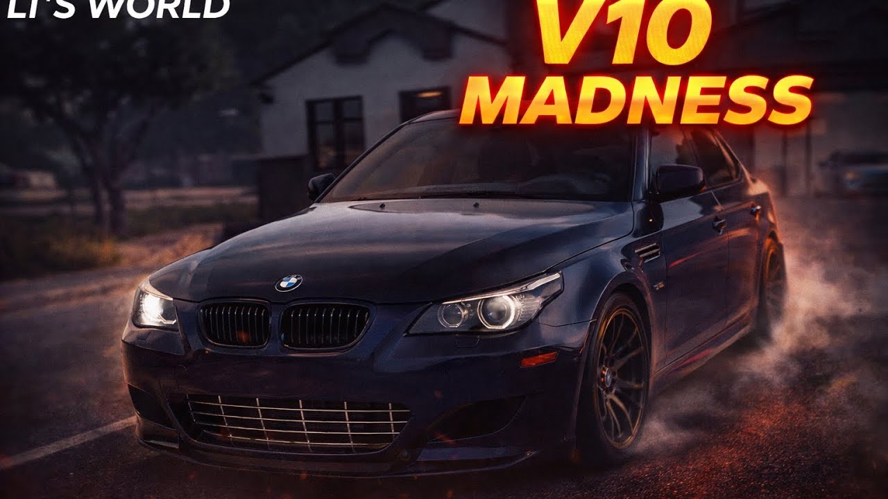 V10 Symphony Through the City | BMW M5 POV