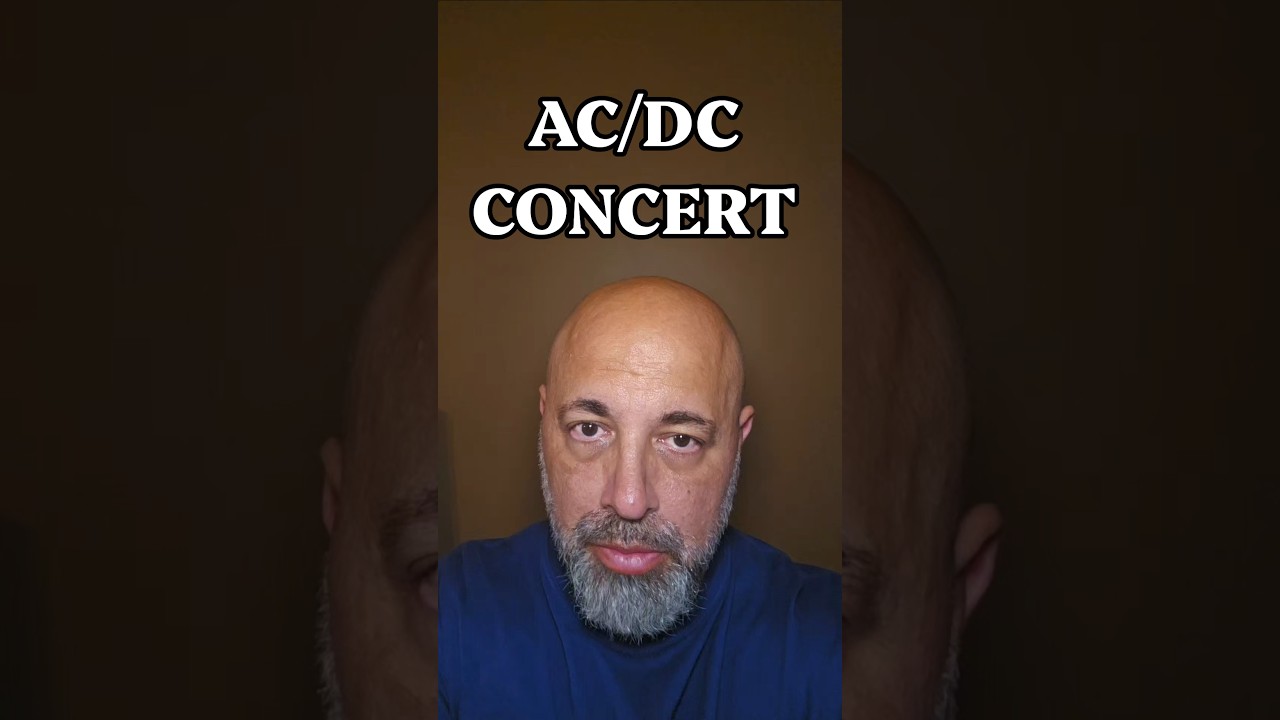 AC/DC CONCERT #concert #heavymetal #acdc #newjersry #danregancomedy