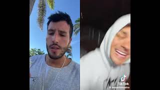 Tik tok de sebastián yatra y Abraham mateo de XQ