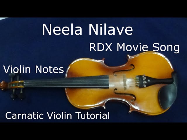 Neela Nilave RDX #violintutorial #violinotes #violinshorts #violincover class=