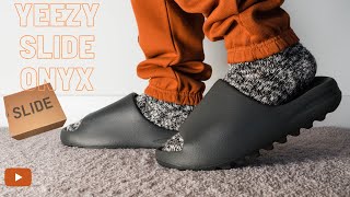 Adidas YEEZY Slide Onyx Unboxing | Jae Yannick