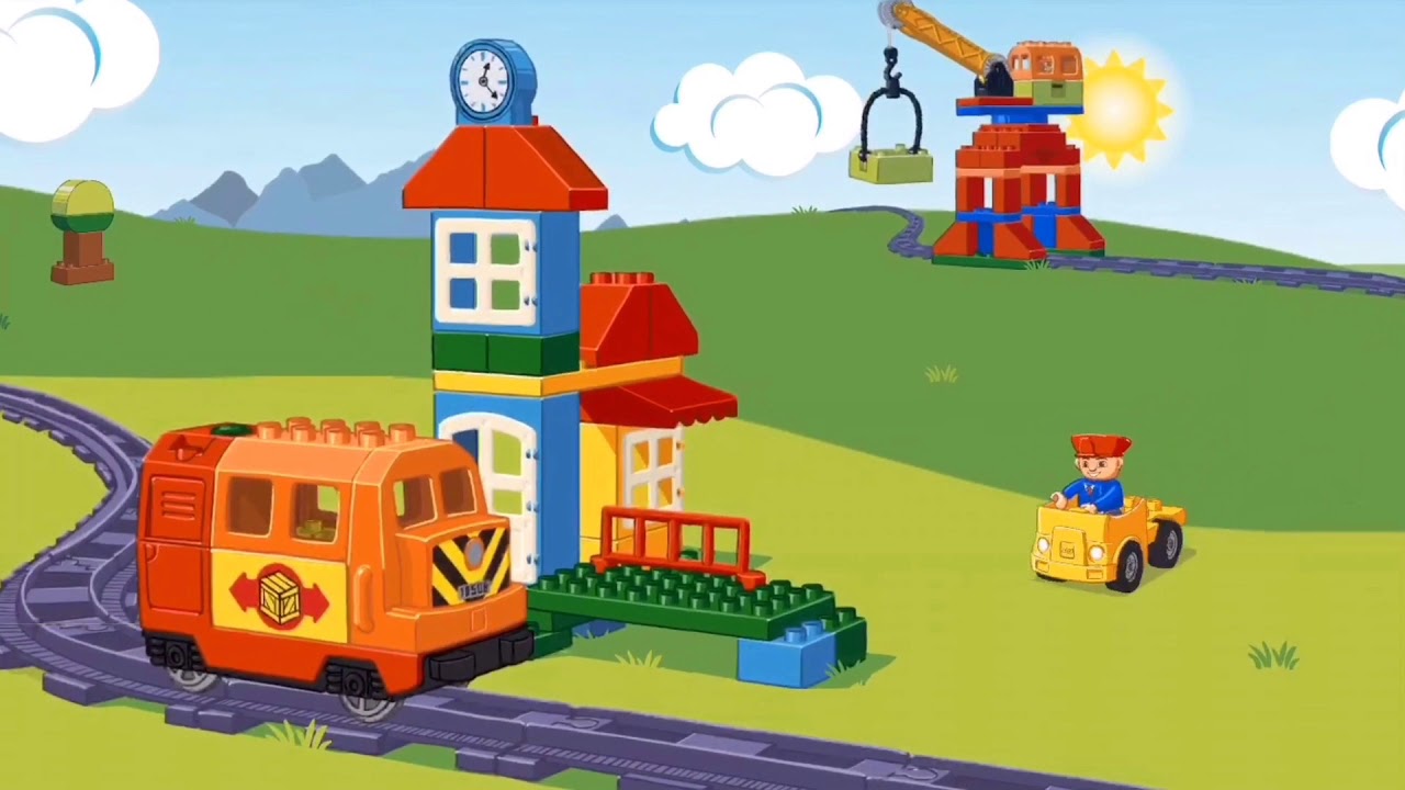 Lego Duplo Train-Kids Songs-Baby Shark -Games Kids
