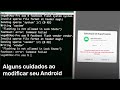 Alguns cuidados ao modificar seu Android!