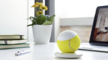 Wimbledon Tennis Ball Turned Into a Bluetooth Speaker