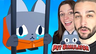 LA PRISON DE PET SIMULATOR 99 !