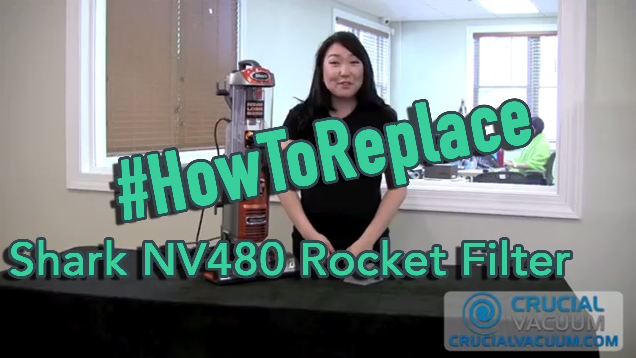 Shark NV480 Rocket Filter Change, Part XHF480 YouTube