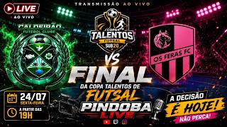 GRANDE FINAL / CALDEIRÃO GRANDE X OS FERAS/ Copa Talentos de Futsal Sub -20