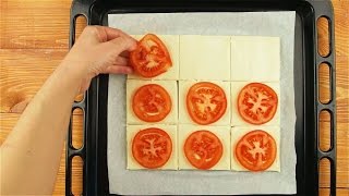 Слойки с помидорами - Рецепты от Со Вкусом Слойки с помидорами - Рецепты от Со Вкусом