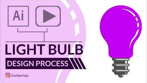 Light Bulb | Design Process in Adobe Illustrator