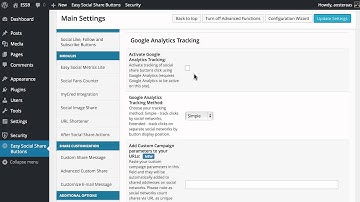 How to Configure Social Share Analytics in Easy Social Share Buttons