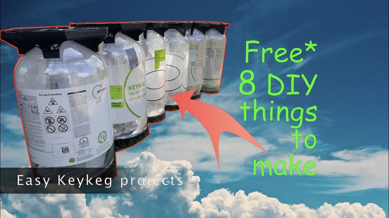 Recycle KeyKeg projects | A tour of the 8 projects to date