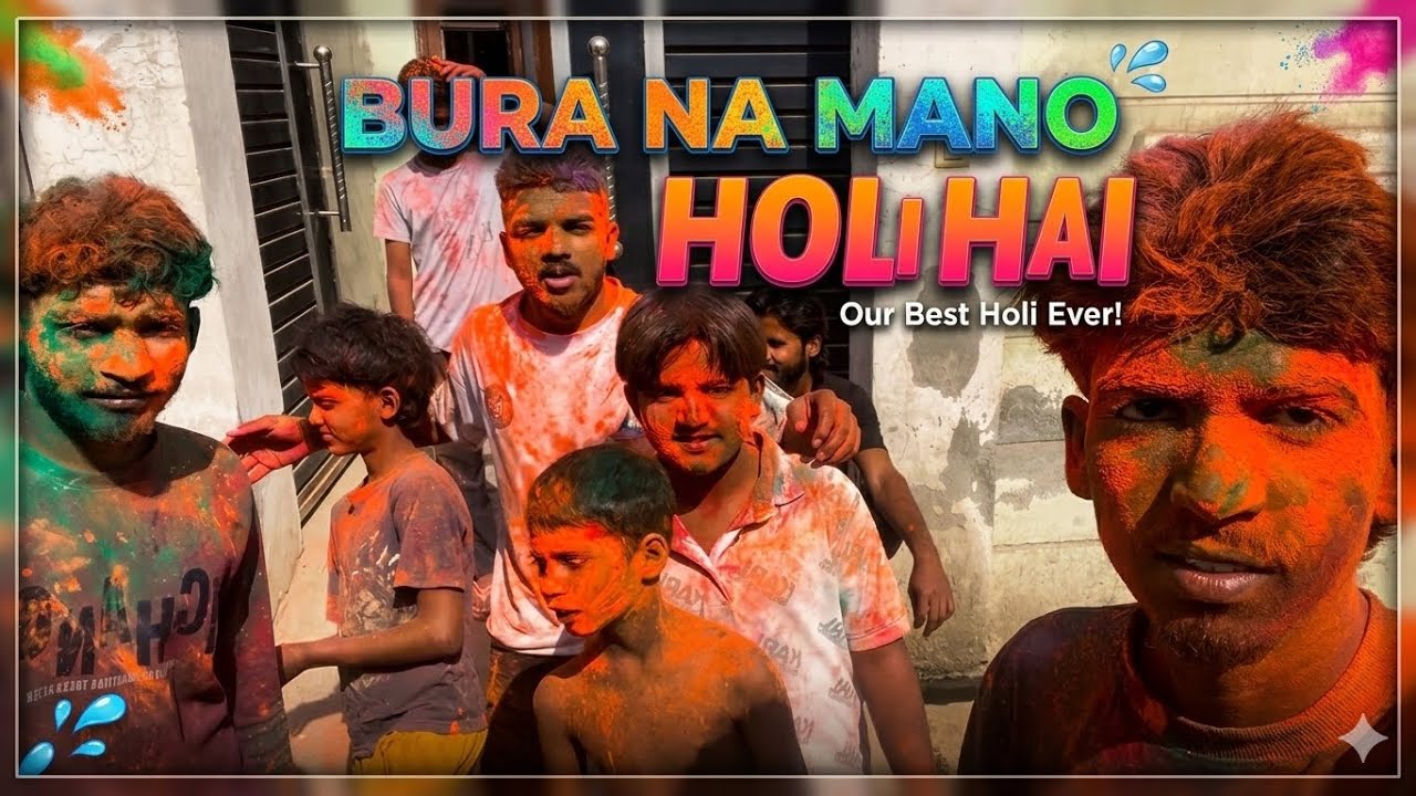 Bura Na Mano Holi Hai 🎨#vlog #nothingimposible #funny #comedy 