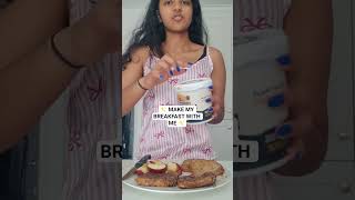 Make my breakfast with me! #breakfast #recipe #idea #frenchtoast #lifestyle #vlog