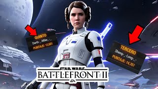 Encuentro al team que me toxiqueaba cuando era Noob |STAR WARS Battlefront II | Leia Organa Gameplay