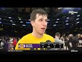 Austin Reaves talks after Los Angeles Lakers beat Golden State Warriors 124-111