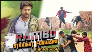 YASH Rambo Fight Spoof | Mayank Raj | Team Fire Boys / rambofightsceneyash