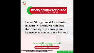 Integuro  y' Ibwirizwa rihindura ibwirizwa rigenga umwuga wo kumenyesha amakuru mu Burundi.