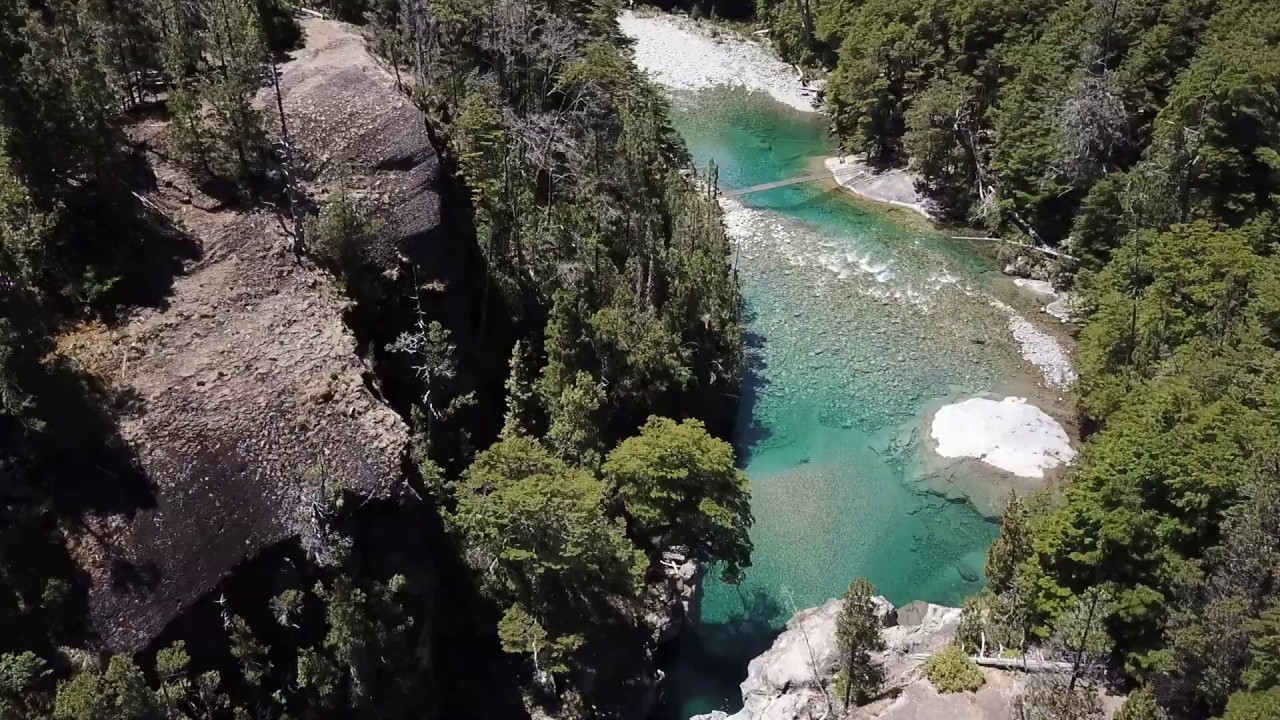 Cajón del Río Azul El Bolsón Patagonia Argentina YouTube