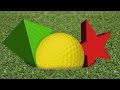 CRAZY GOLF WITH SHAPES!? (Golf with Friends)