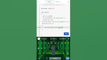 INITIALIZATION OF ARRAY IN C PROGRAMMING || INITIALIZATION OF 1D ARRAY IN C #short #trending