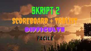 SKRIPT #2 | SCOREBOARD + TABLIST !