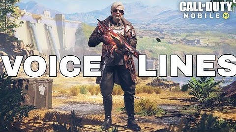 "STANSFIELD" VoiceLines #46 CodMobile #codmvoicelines CODM S10