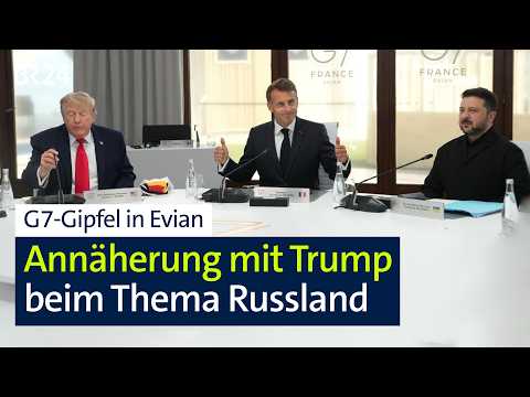 G7-Gipfel: Annäherung mit Trump beim Thema Russland | BR24
