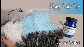 Dying Faux Fur