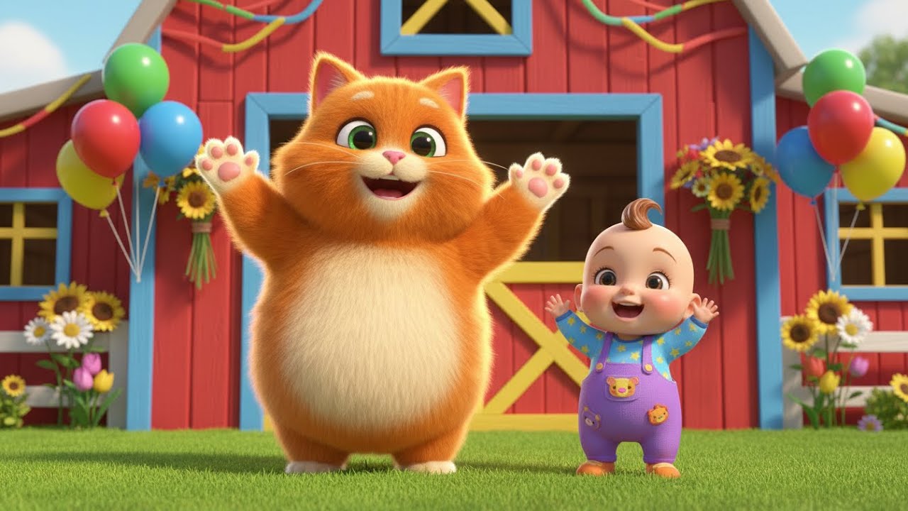 🎵 Animal Sound Party | nursery rhymes for kids | Baby Song, Learn Animal Sounds for Toddlers 🐶🐷🐸