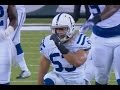 Edwin Jackson Stuffs Matt Forte for a Loss on Third Down || Week 13 Colts at Jets