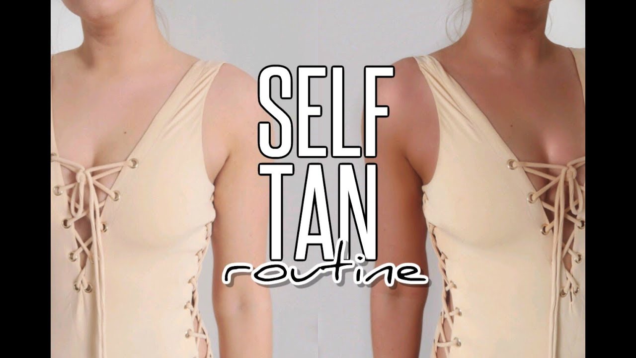 SELF TAN ROUTINE LOVING TAN DELUXE GRADUAL TAN YouTube
