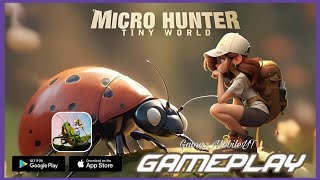 Micro Hunter Gameplay (Android/IOS) #gamesmobile #microhunter screenshot 2