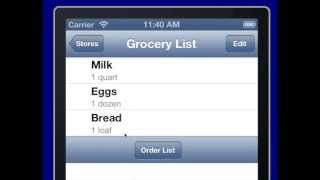 Grocery List Organizer App Tutorial screenshot 4