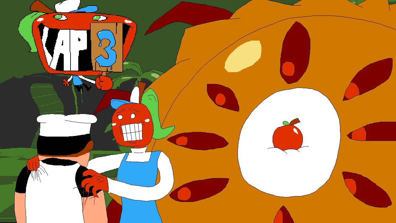 Pizza Tower: Cherry's Manor On the House Demo - All Lap 3s