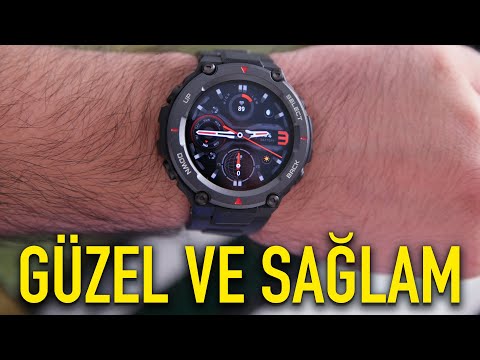 DÜNYADA İLK! Amazfit T-Rex Pro akıllı saat karşınızda