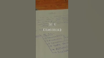 Day - 40 GATE CSE 2026 #study #motivation #shorts