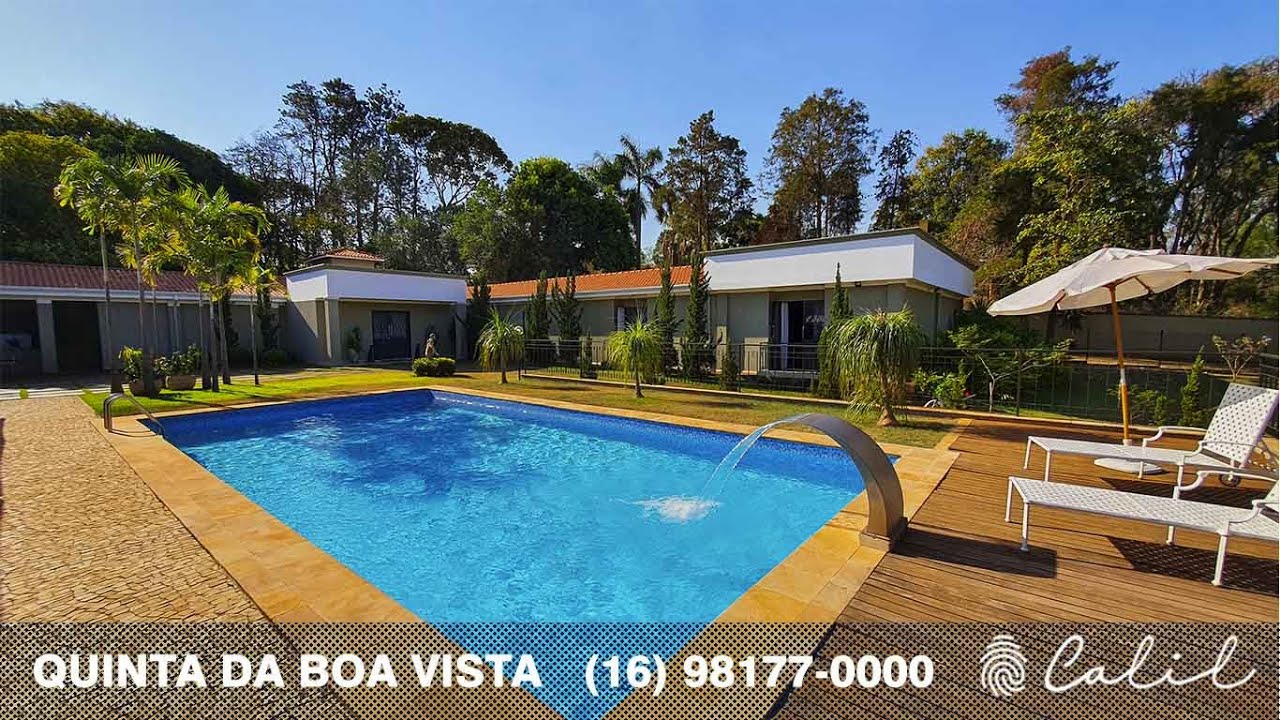 ENCANTADORA CHÁCARA  - 4 SUÍTES - 5600 METROS🌴🌞 - COND. FECHADO- 4 SUÍTES - RIBEIRÃO PRETO - SP - BR