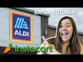 How to Shop a Full Service Order | Instacart Tutorial | ALDI