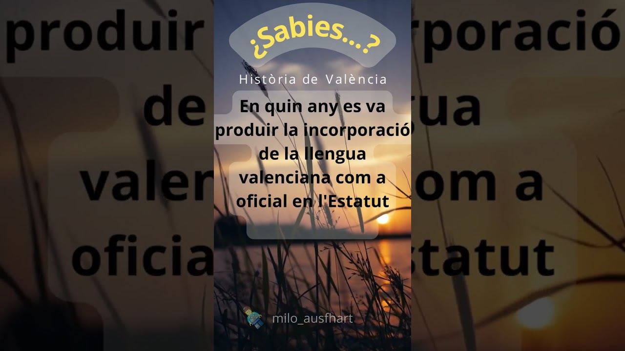 Història de Valéncia 20