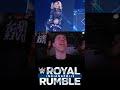 Alexa Bliss RETURNS In Royal Rumble LIVE CROWD REACTION! #shorts #wwe