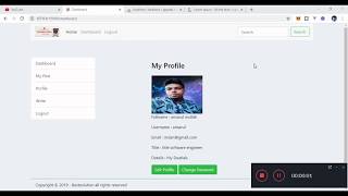 User Change Password Flask MySQL Part : 29