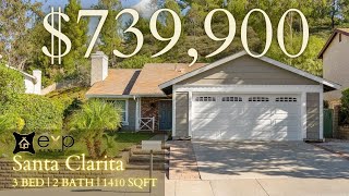 The BEST Single Story Home in Saugus | Home Tour Video | 21967 Marjoram Ct | $739,900