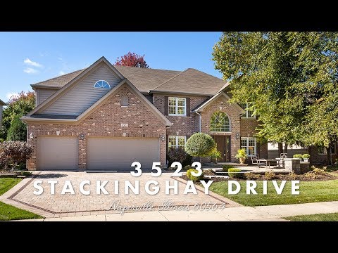 3523 Stackinghay Dr, Naperville, IL home video tour