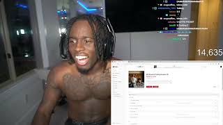 Kai Cenat Reacts To Kendrick Lamar Mr Morale & the Big Steppers