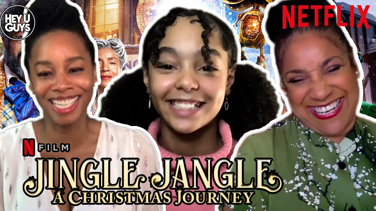 Madalen Mills, Anika Noni Rose & Phylicia Rashad on Netflix's Jingle Jangle