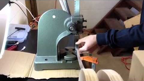 Making aluminium gas checks w/ a Freechex III