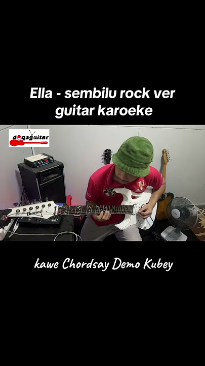 Ella - Sembilu rock Ai guitar cover  #ella #sembilu #ai #aimusic